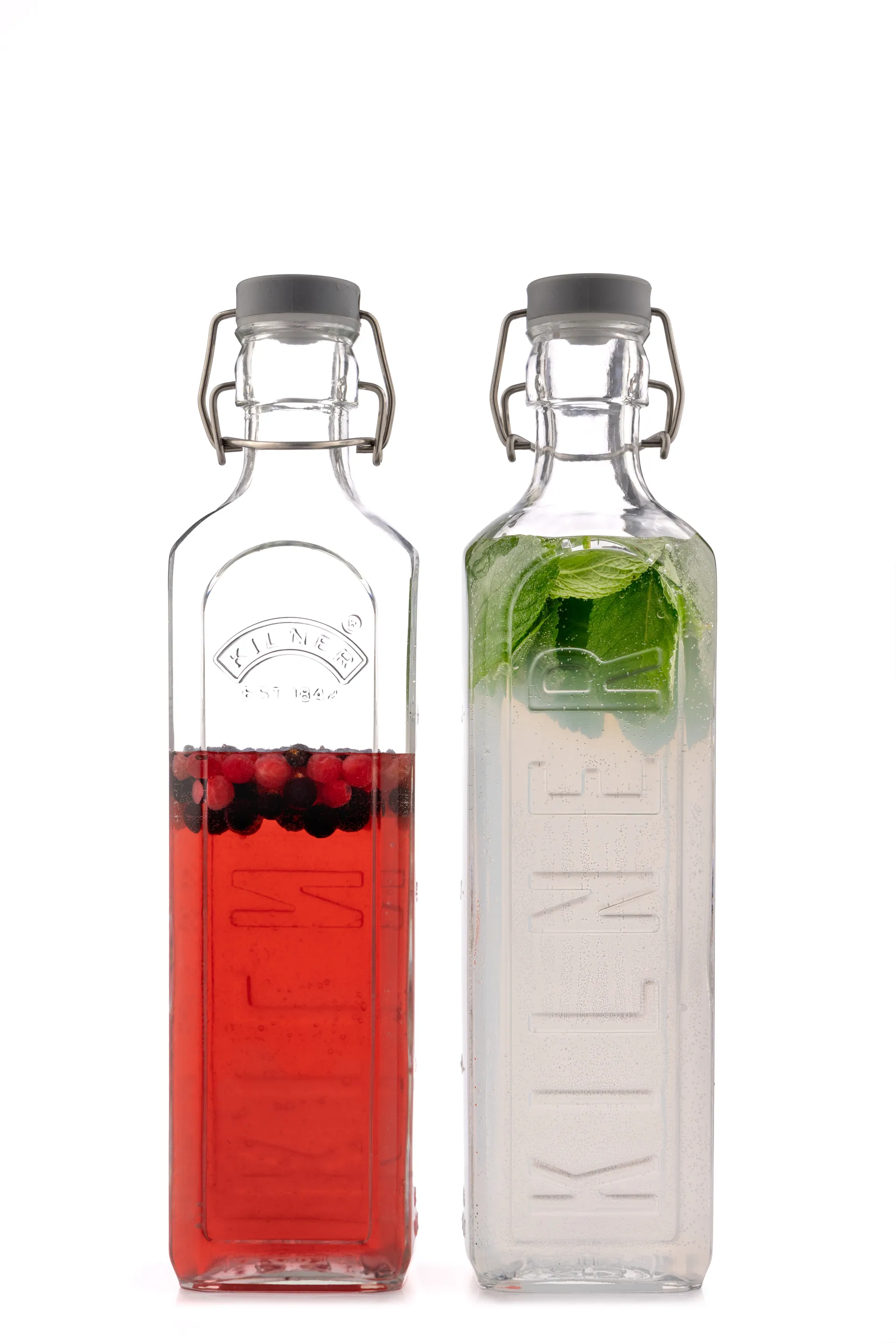 Kilner flaska med bygel, Klar, 1 L Kilner