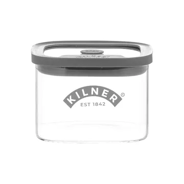 Kilner FRESH förvaringsburk - Klar-grå, 0,5 L - Kilner