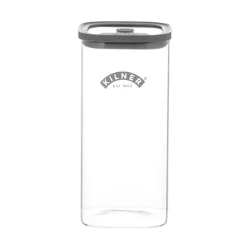 Kilner FRESH förvaringsburk - Klar-grå, 1,5 L - Kilner