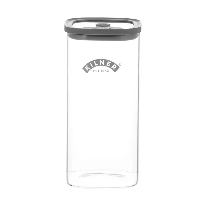 Kilner FRESH förvaringsburk - Klar-grå, 1,5 L - Kilner