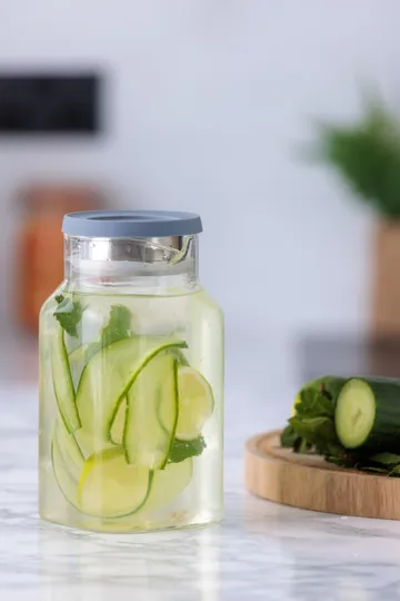 Kilner FRESH kylkanna - Klar-grå, 1,2 L - Kilner