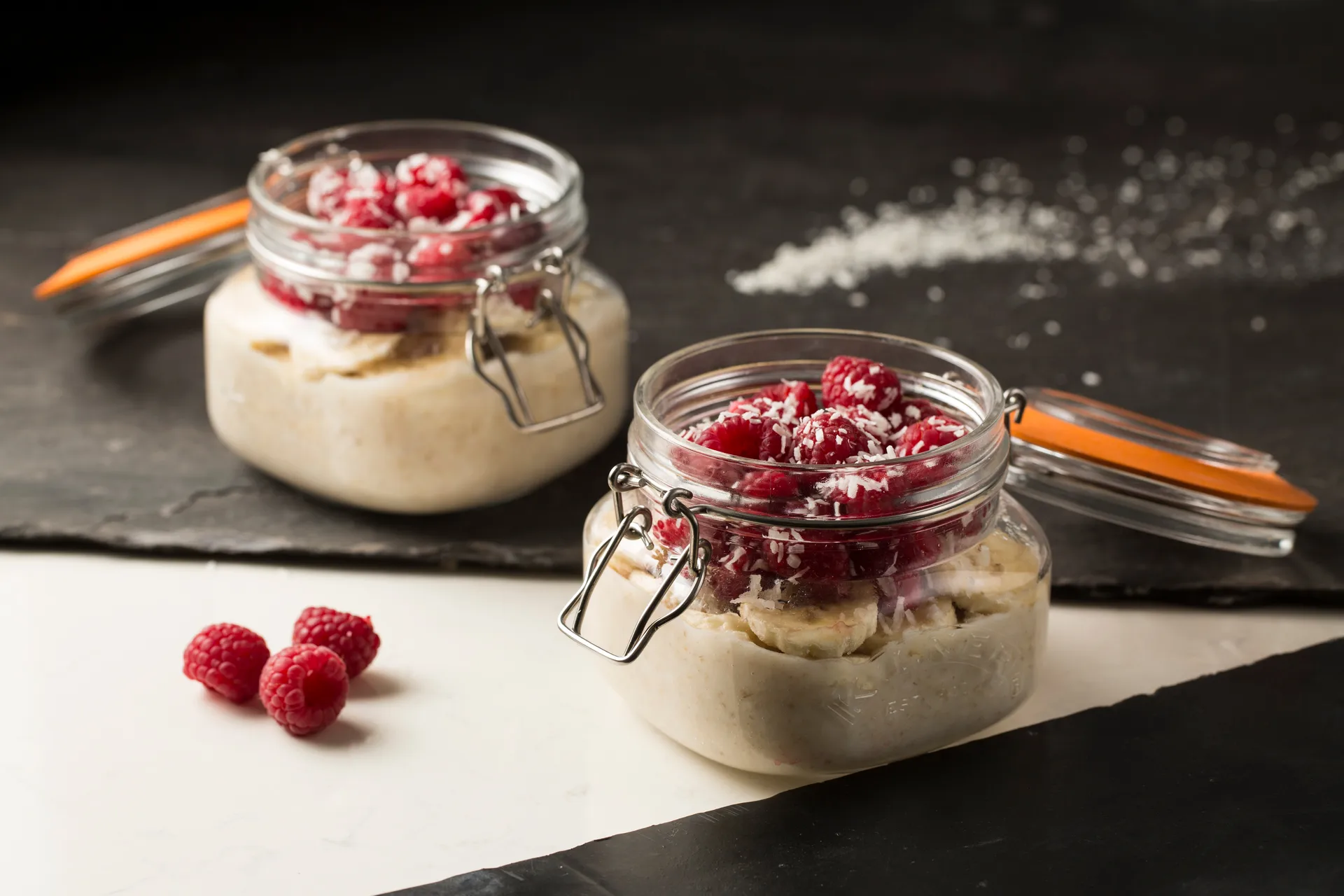 Kilner konservburk fyrkantig med bygel, Klar, 0,5 L Kilner