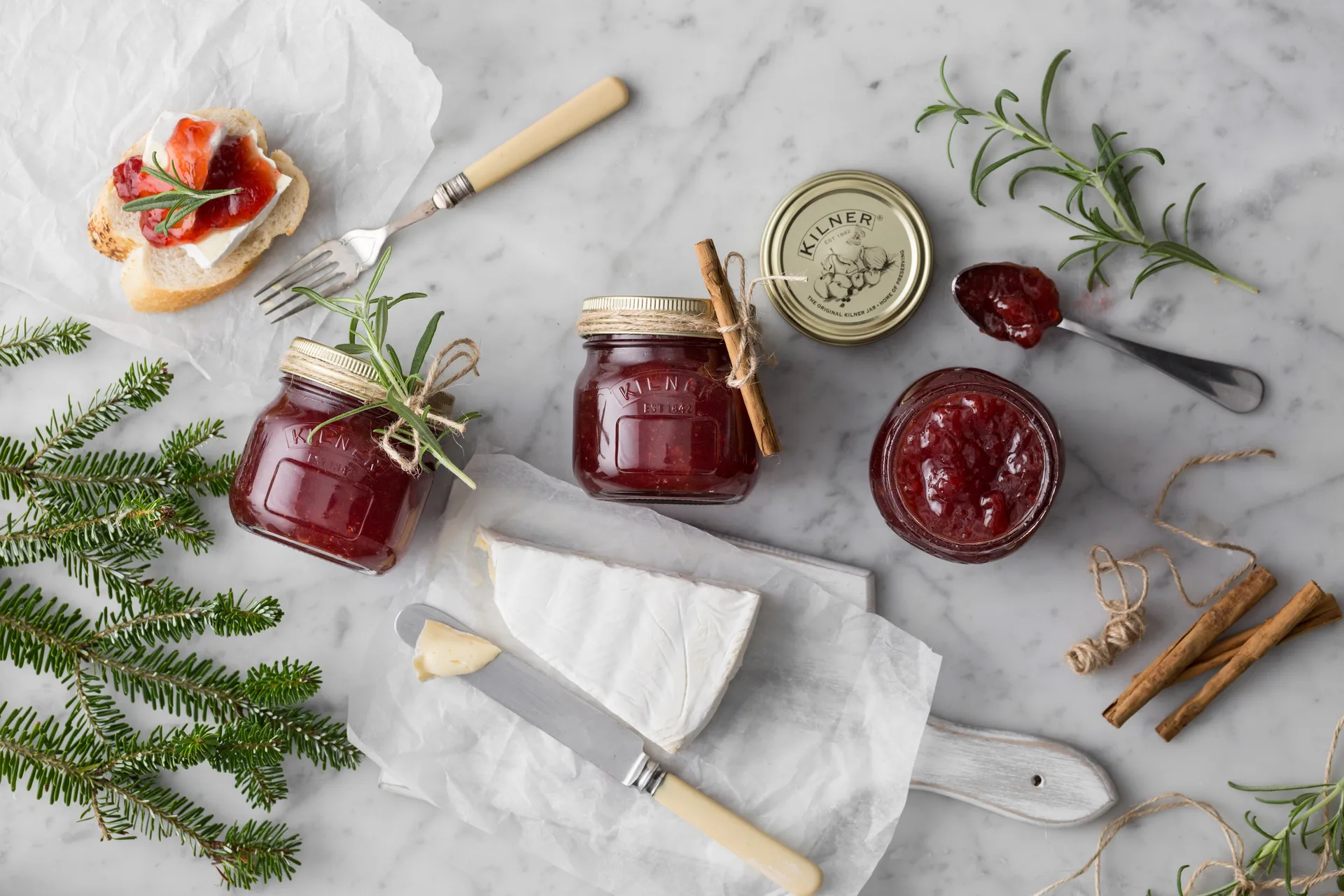 Kilner konservburk rund, Klar-guld, 250 ml Kilner