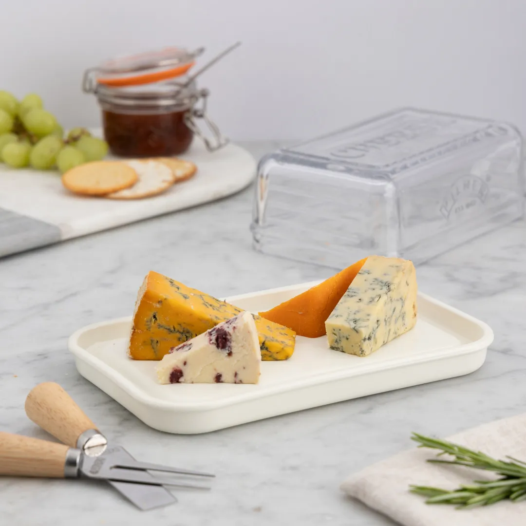 Kilner ostförvaring, Klar-vit Kilner