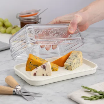 Kilner ostförvaring - Klar-vit - Kilner