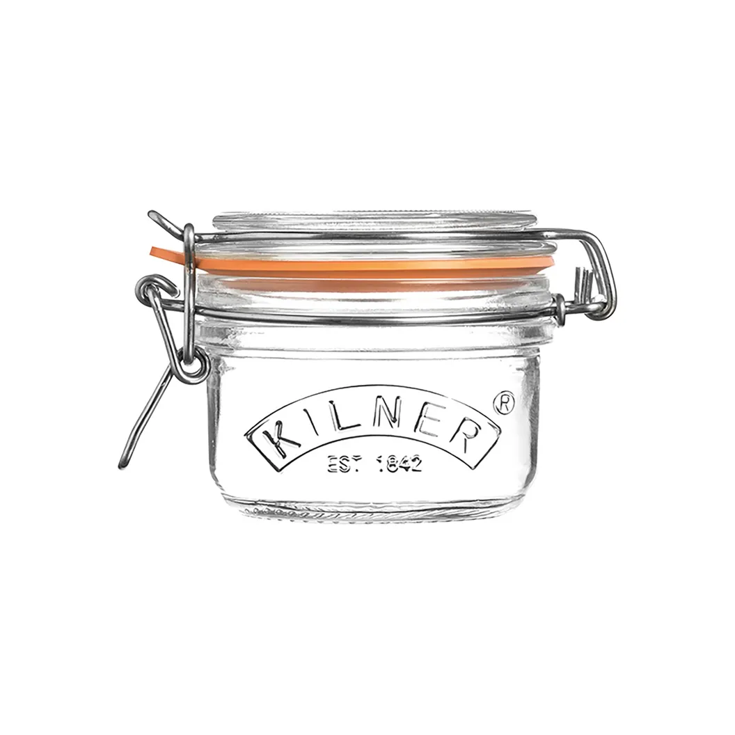Kilner rund burk med bygel, Klar, 125 ml Kilner