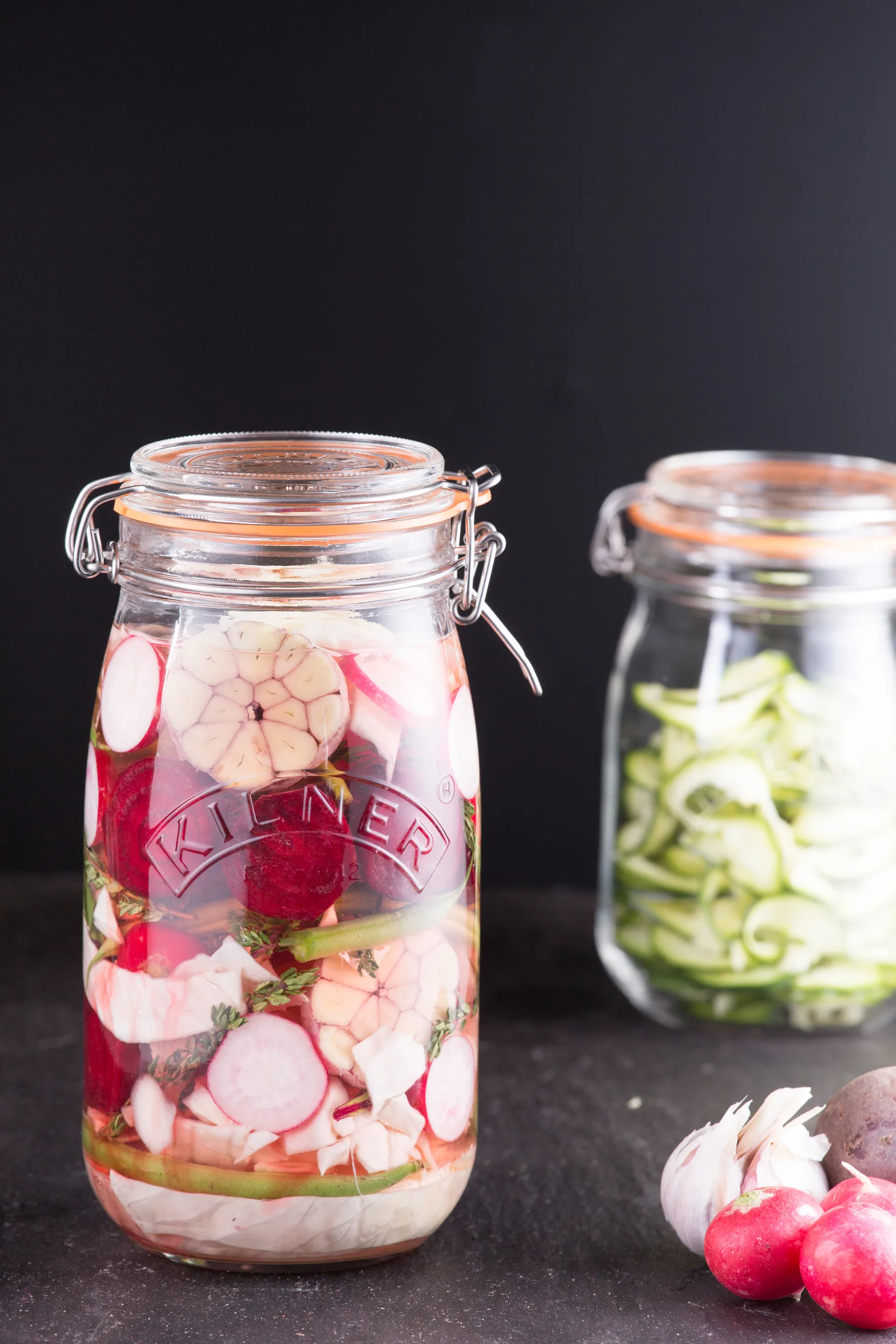 Kilner rund burk med bygel, Klar, 1,5 L Kilner