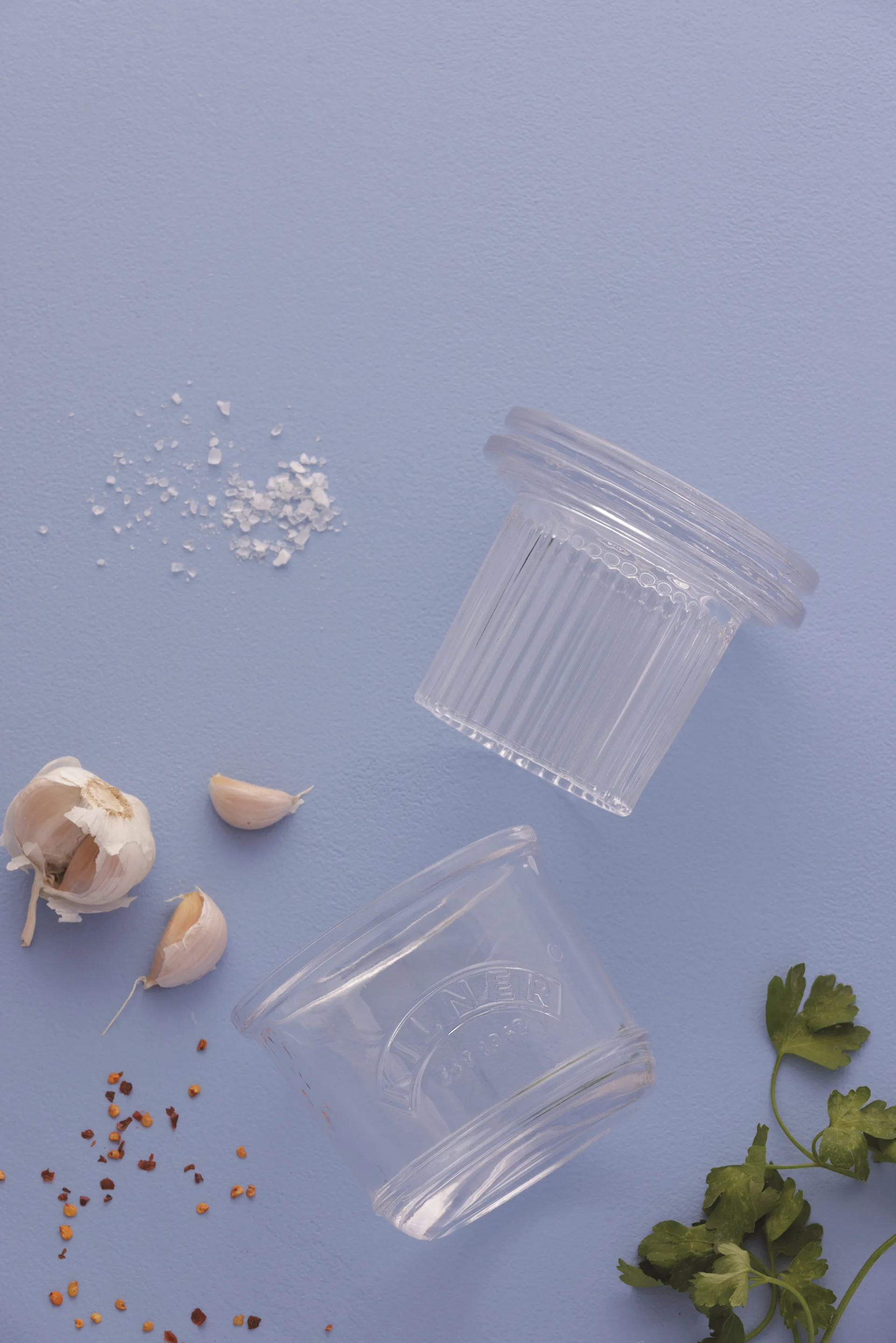 Kilner smörklocka, Klar Kilner