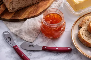Kilner smörkniv set - Röd-rostfritt stål - Kilner