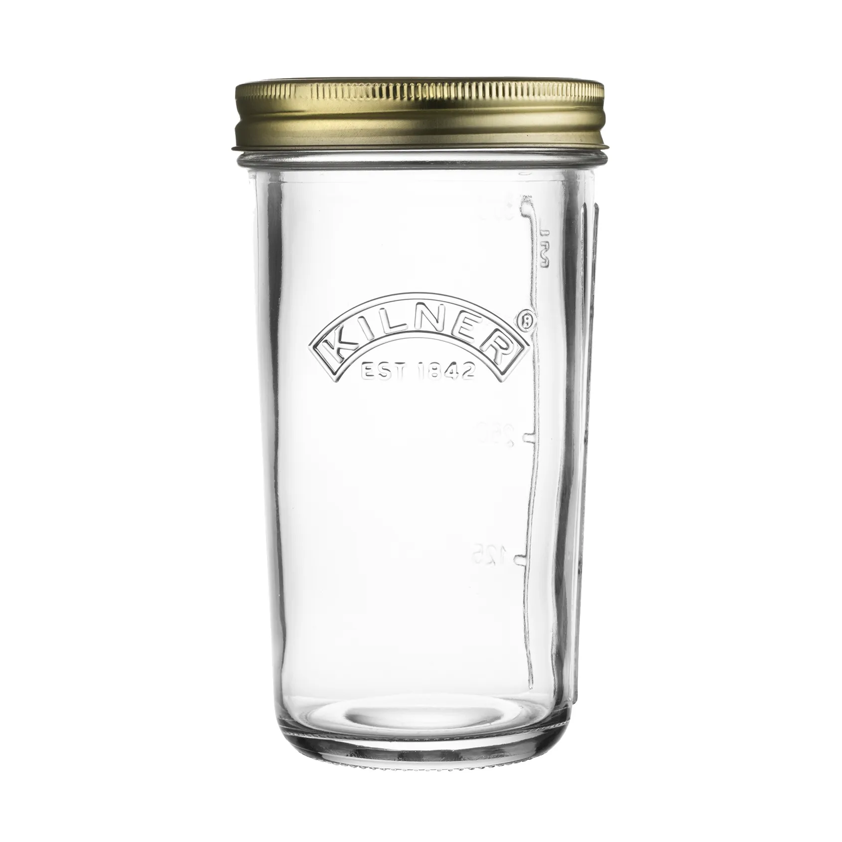 Kilner WIDE konservburk, Klar-guld, 0,5 L Kilner