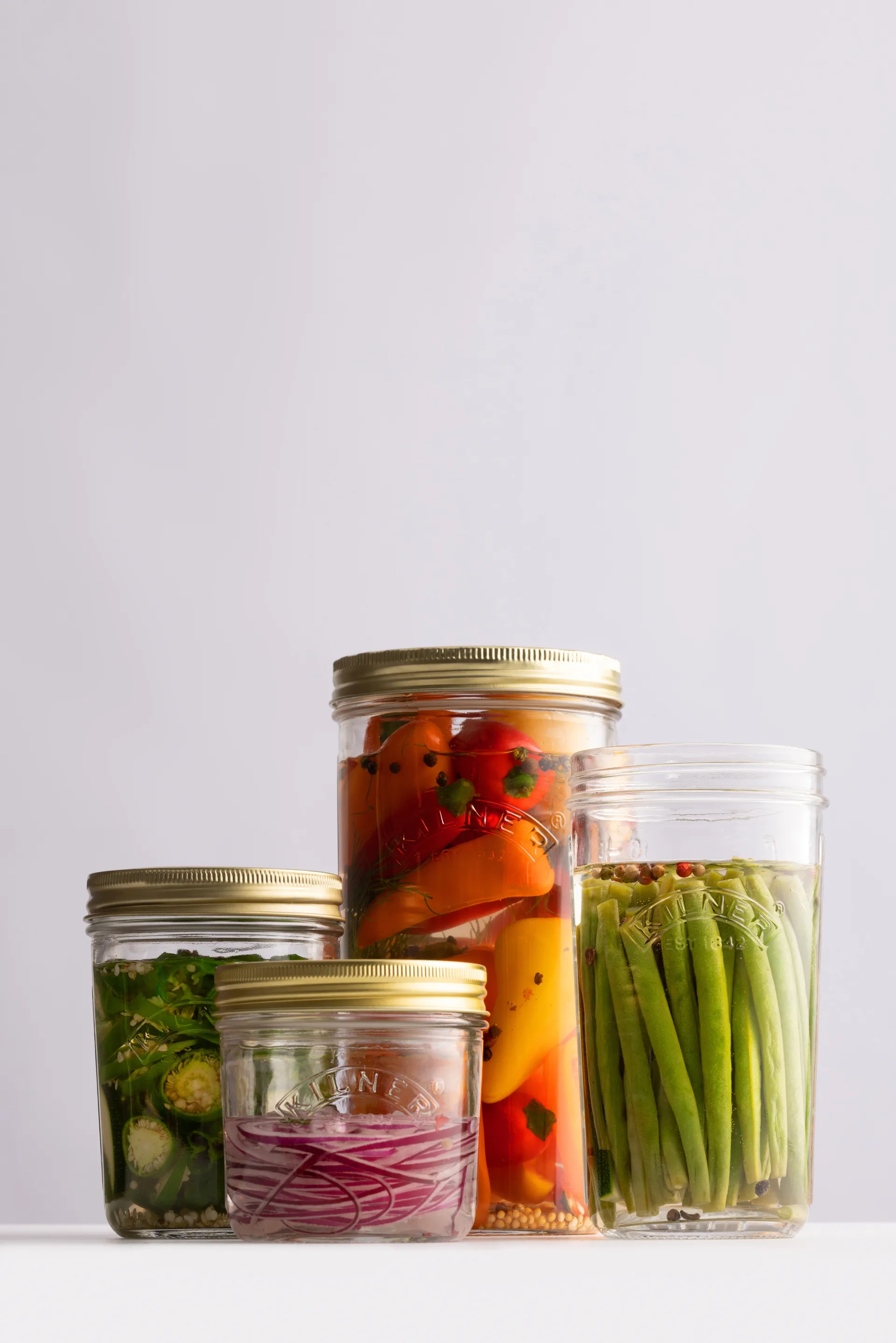 Kilner WIDE konservburk, Klar-guld, 200 ml Kilner