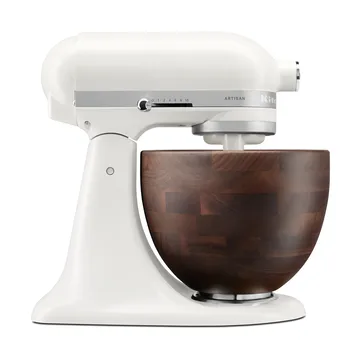 Aritsan 5KSM156 köksmaskin med träskål 4,7 L - Porcelain white-walnut - KitchenAid