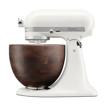 Aritsan 5KSM156 köksmaskin med träskål 4,7 L - Porcelain white-walnut - KitchenAid