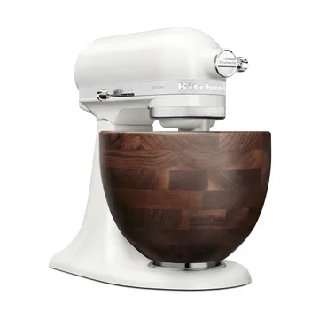 Aritsan 5KSM156 köksmaskin med träskål 4,7 L - Porcelain white-walnut - KitchenAid