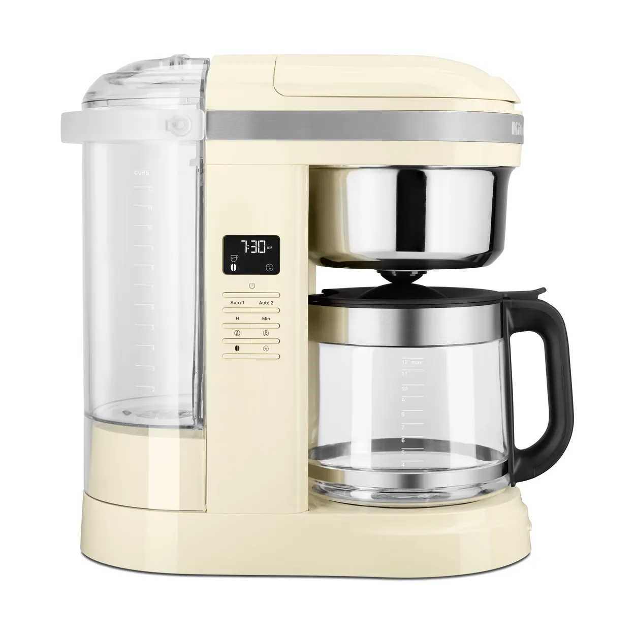 kitchenaid kitchenaid kaffebryggare 12 koppar 1,7 l almond cream