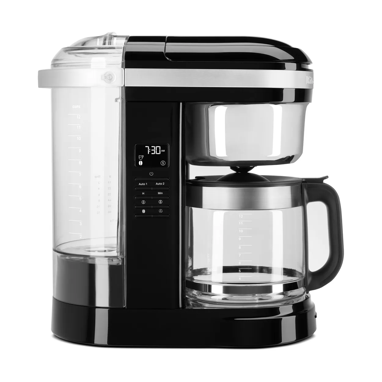 kitchenaid kitchenaid kaffebryggare 12 koppar 1,7 l onyx black
