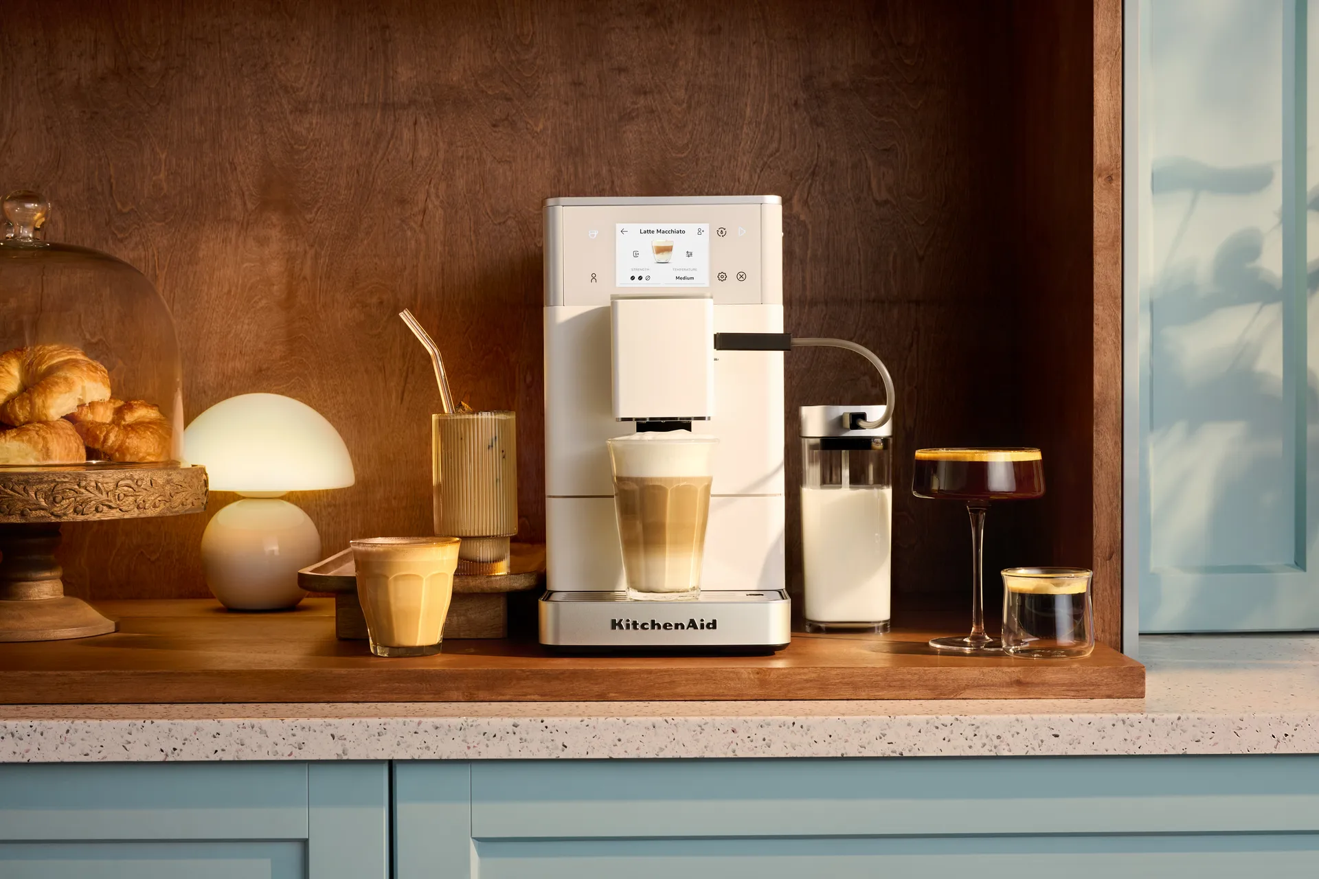 KitchenAid KF4 automatisk espressomaskin, Porcelain white KitchenAid