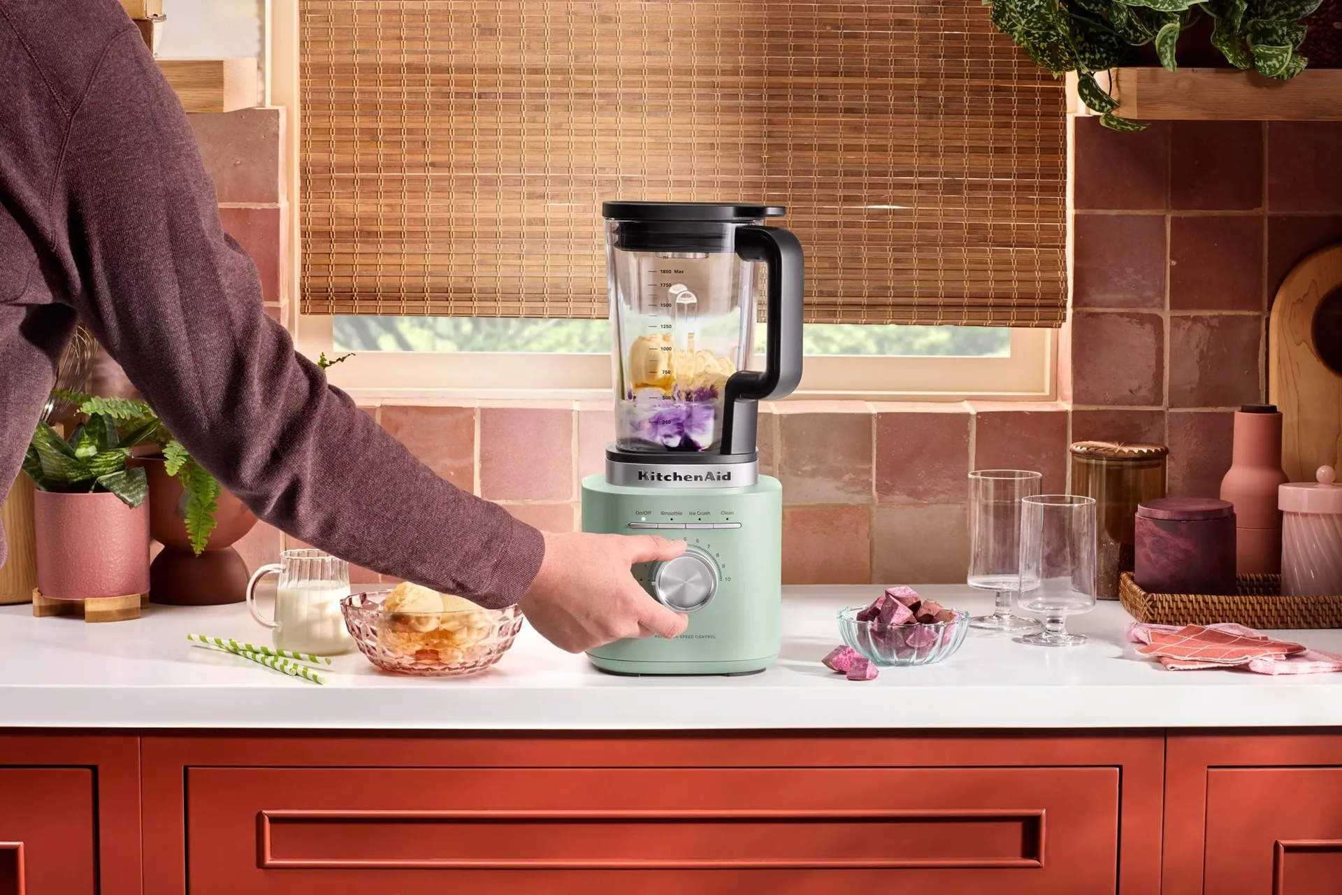 KitchenAid Pure Power blender glaskanna, Cardamom, 1,85 L KitchenAid