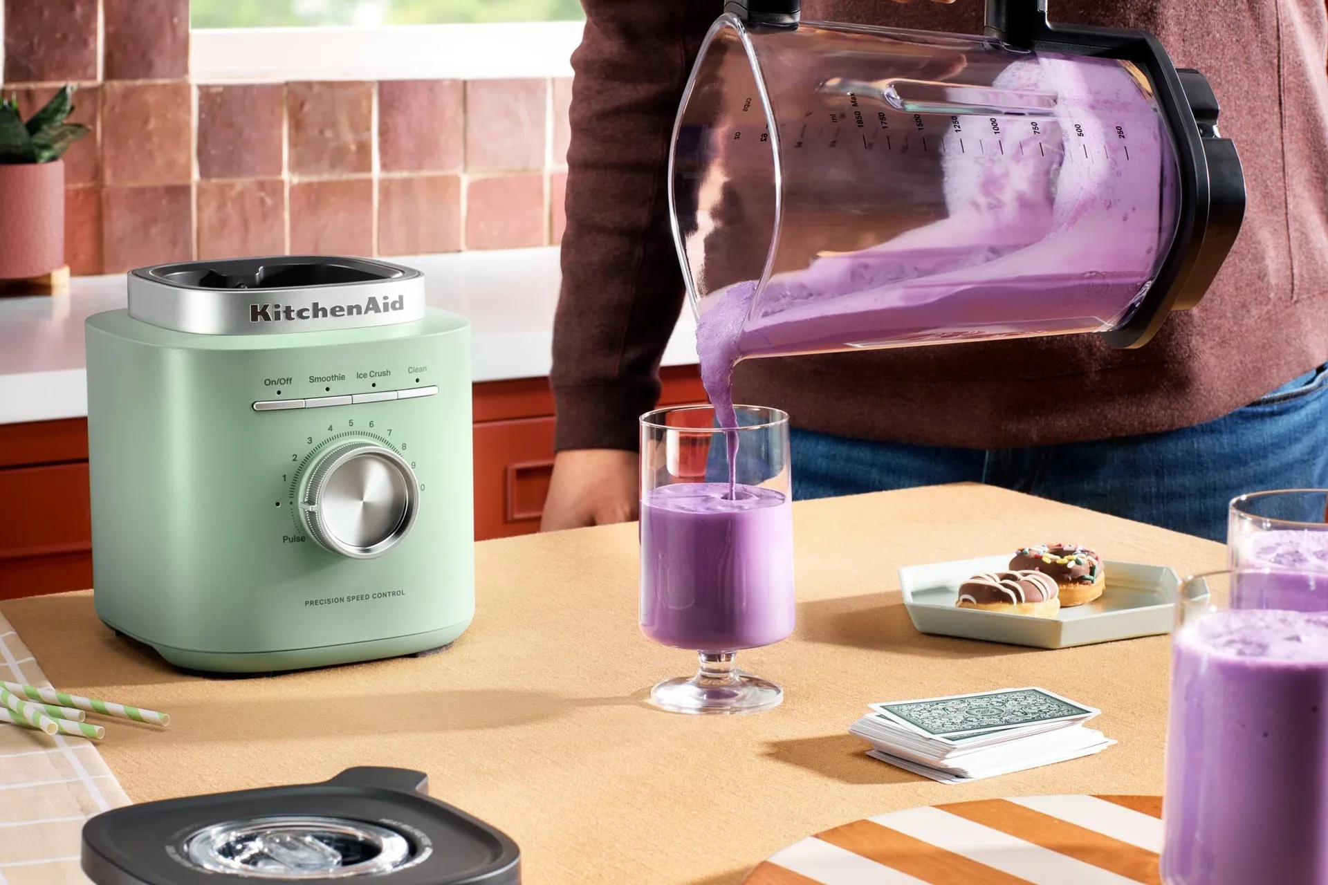KitchenAid Pure Power blender glaskanna, Cardamom, 1,85 L KitchenAid