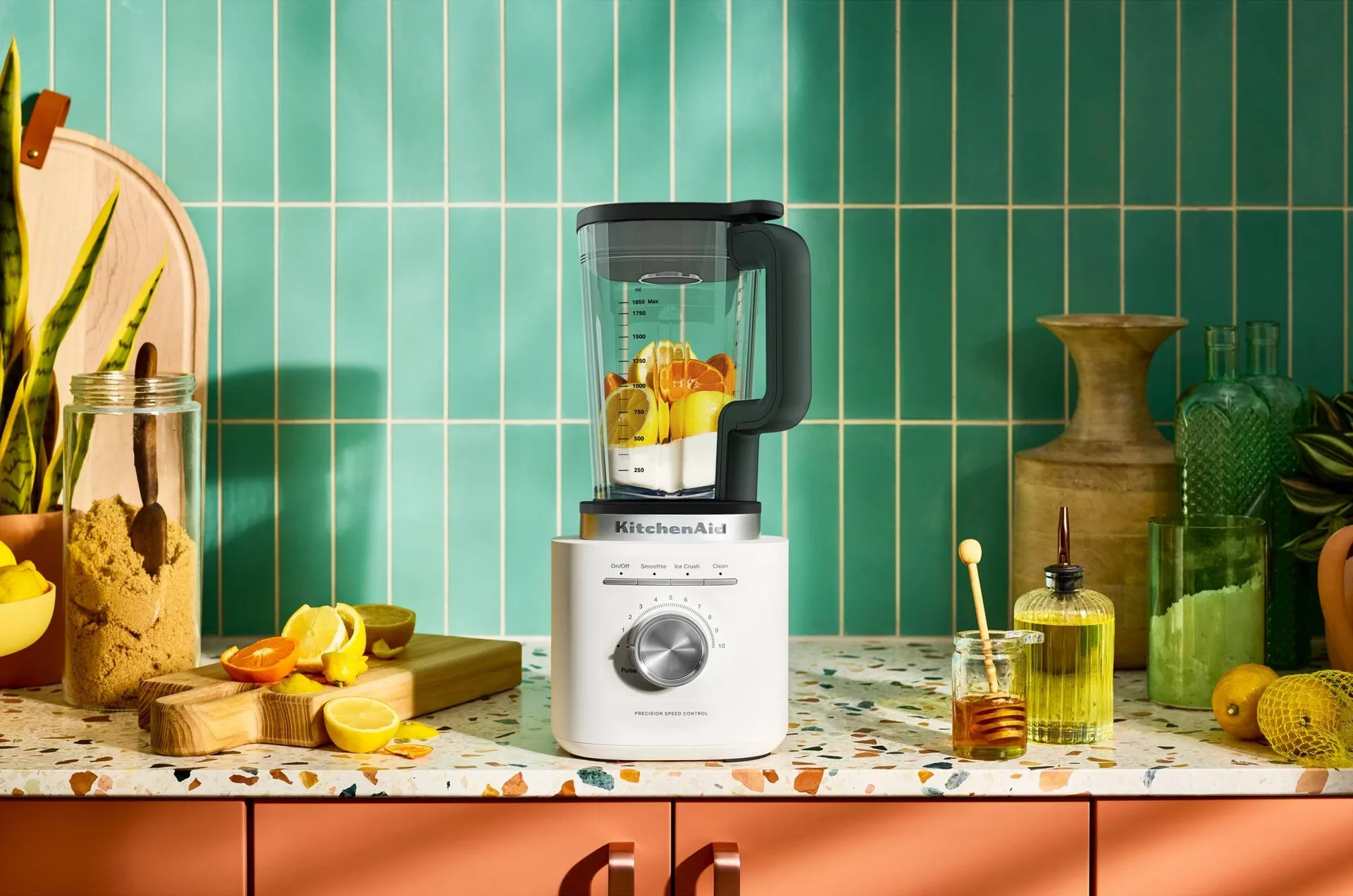 KitchenAid Pure Power blender glaskanna, Porcelain White, 1,85 L KitchenAid