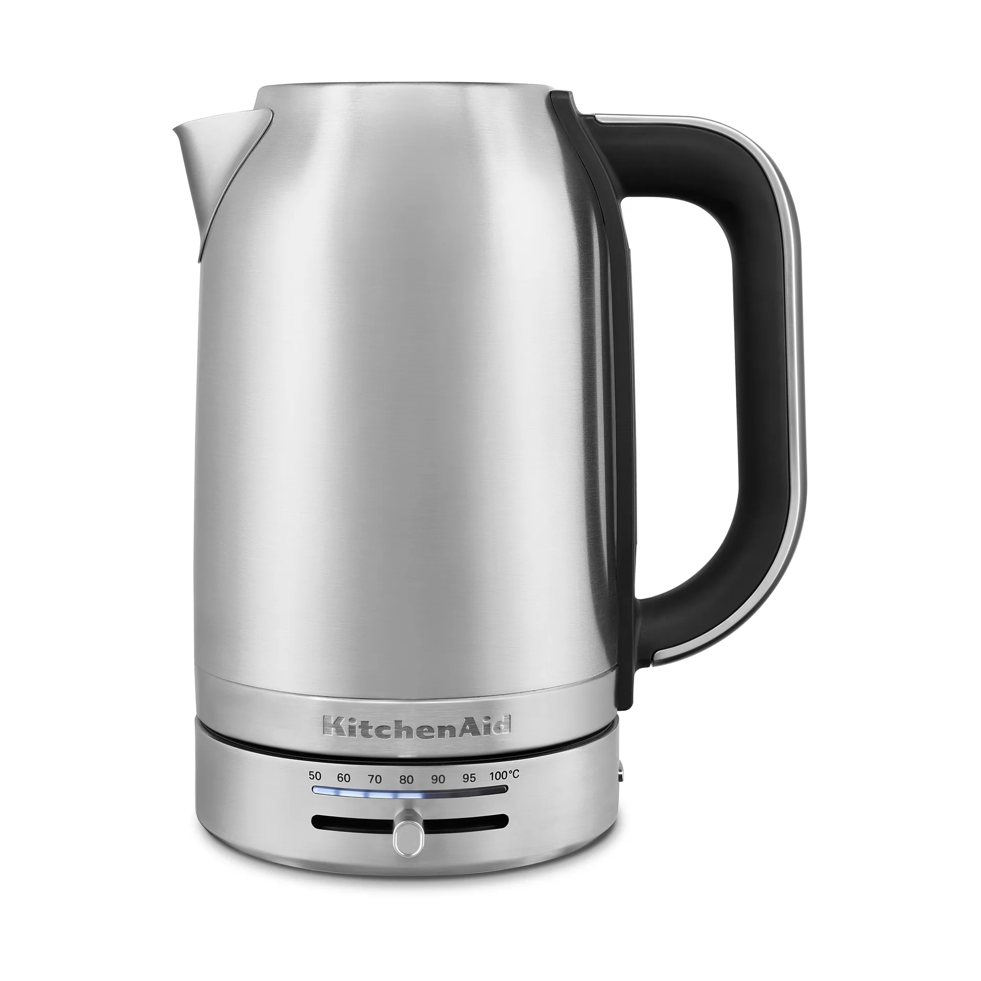 KitchenAid vattenkokare med temperaturkontroll 1,7 L, Stainless steel KitchenAid
