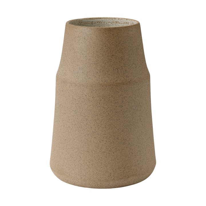 Clay vas 18 cm, Warm sand Knabstrup Keramik