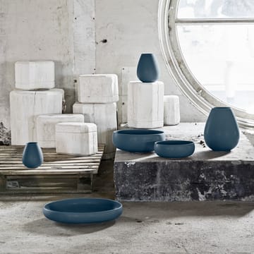 Earth fat 38 cm - Blå - Knabstrup Keramik