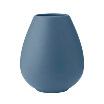 Knabstrup Keramik Earth vas 14 cm Blå