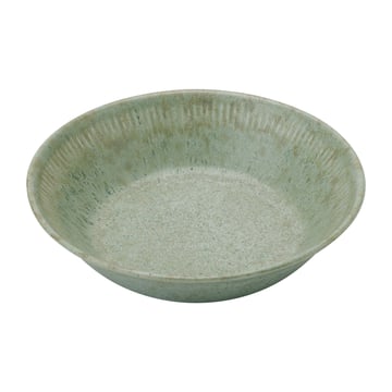 Knabstrup Keramik Knabstrup djup tallrik olivgrön 14,5 cm