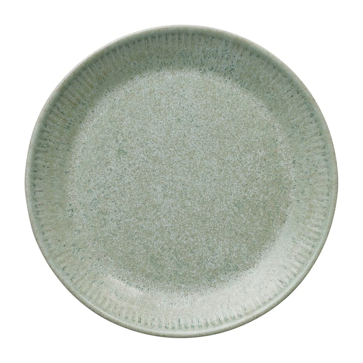 Knabstrup mattallrik olivgrön, 19 cm Knabstrup Keramik