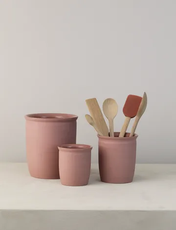 Knabstrup syltkruka - Dark rose, 2 L - Knabstrup Keramik