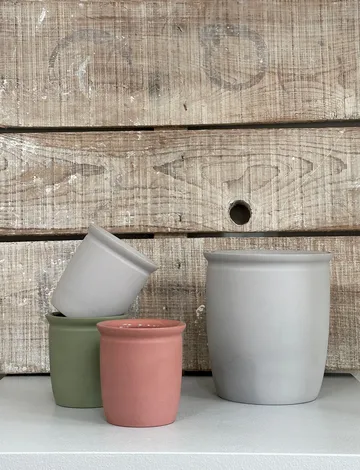 Knabstrup syltkruka - Grey, 0,5 L - Knabstrup Keramik