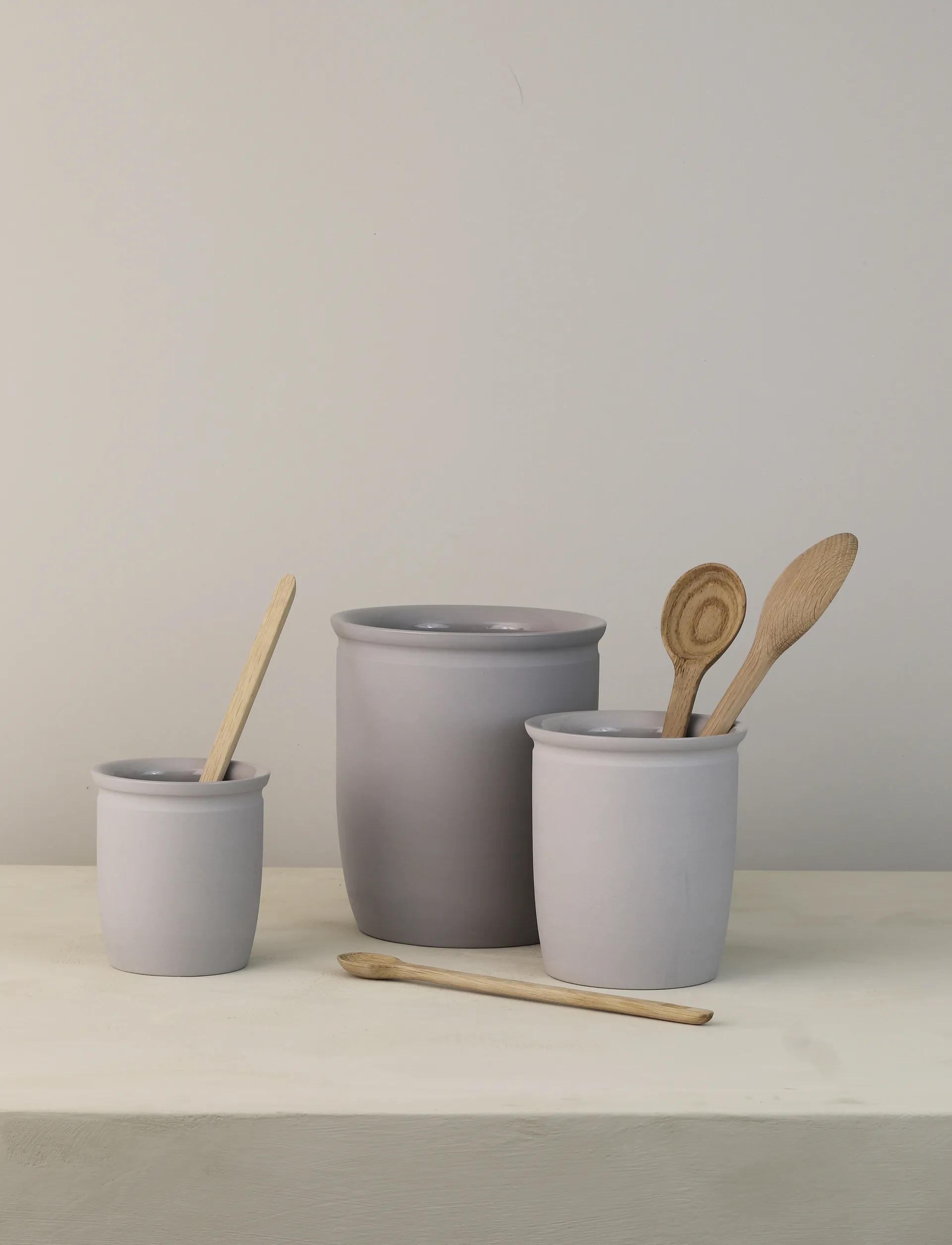 Knabstrup syltkruka, Grey, 2 L Knabstrup Keramik