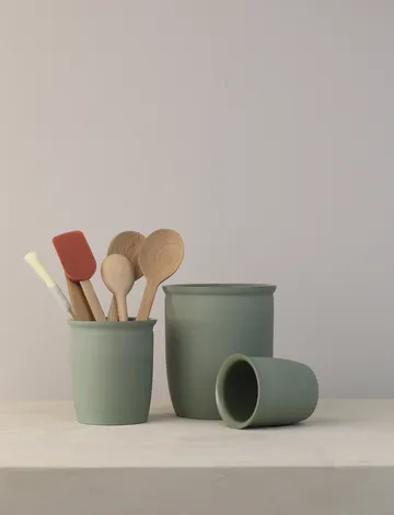 Knabstrup syltkruka - Olive, 2 L - Knabstrup Keramik