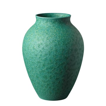 Knabstrup Keramik Knabstrup vas 20 cm grön