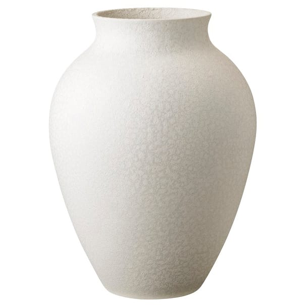 Knabstrup vas 27 cm, vit Knabstrup Keramik