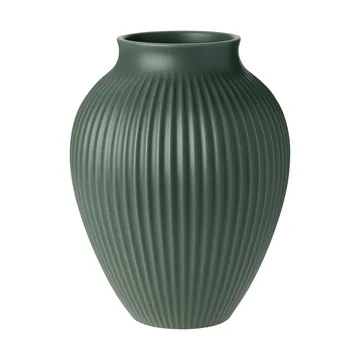 Knabstrup vas ripple mat celadon green - 27 cm - Knabstrup Keramik