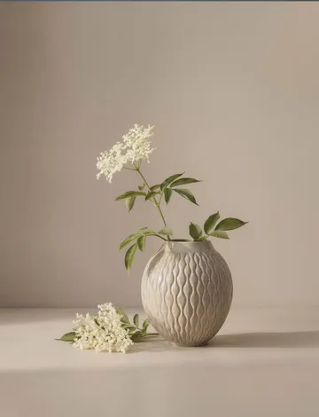 Solum vas - Ash, 24 cm - Knabstrup Keramik