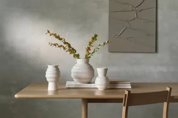 Tortus Archie vas No1 21 cm - White - Knabstrup Keramik