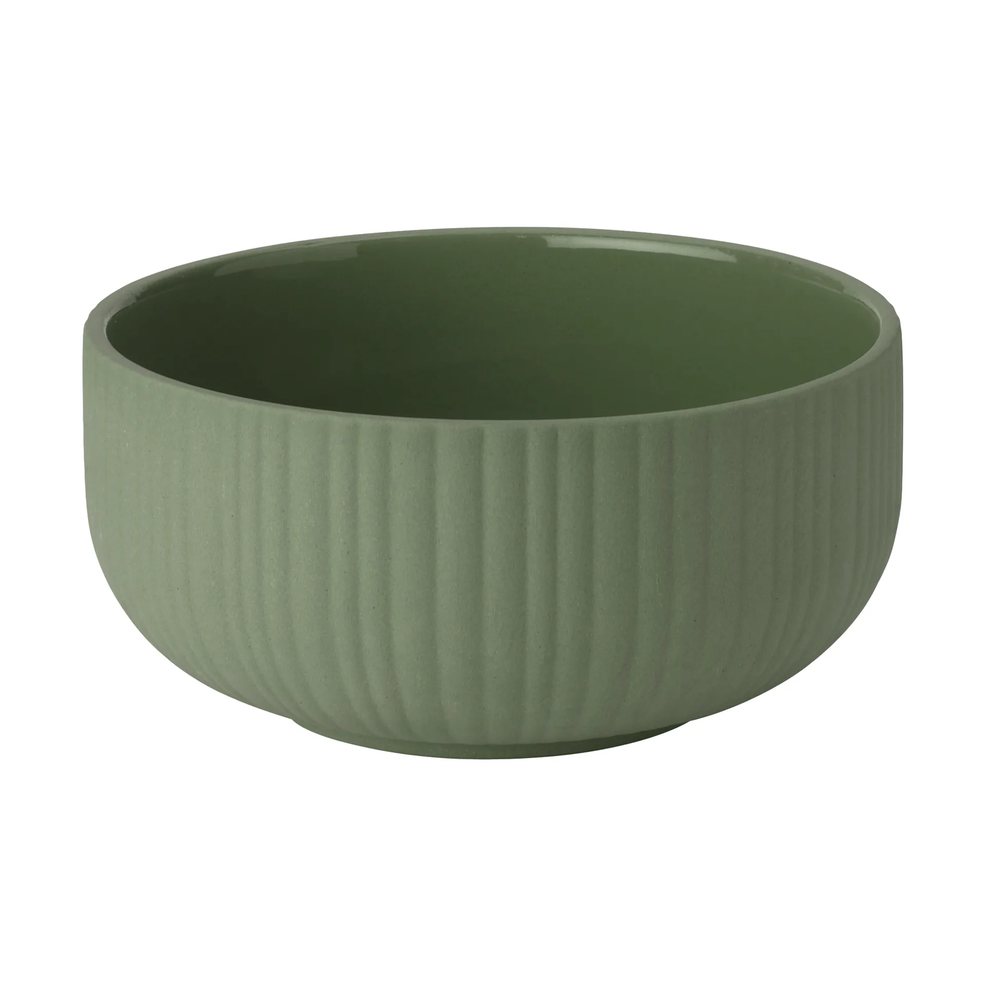 Knabstrup Keramik Verda skål Grass green, Ø13 cm