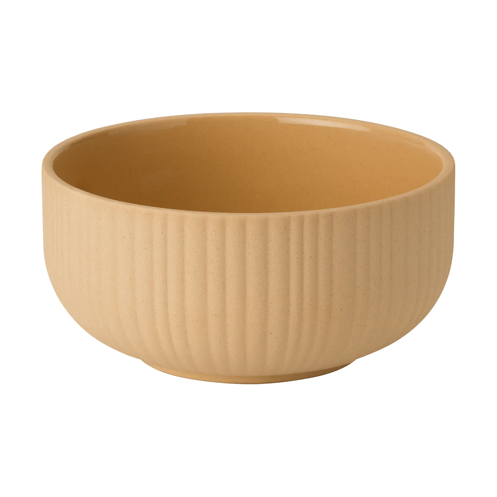 Knabstrup Keramik Verda skål Soft orange, Ø13 cm