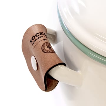Kockums handtagsskydd set till gryta 4 L - 6x11 cm-Tärnsjöläder - Kockums Jernverk
