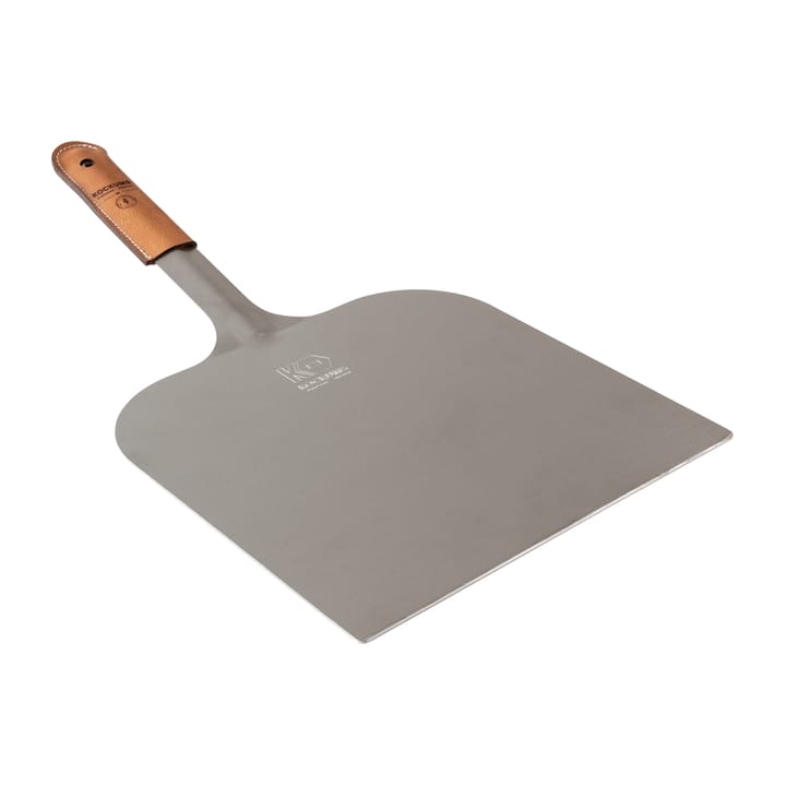 Kockums pizzaspade 51x29 cm - Med läderhandtag - Kockums Jernverk