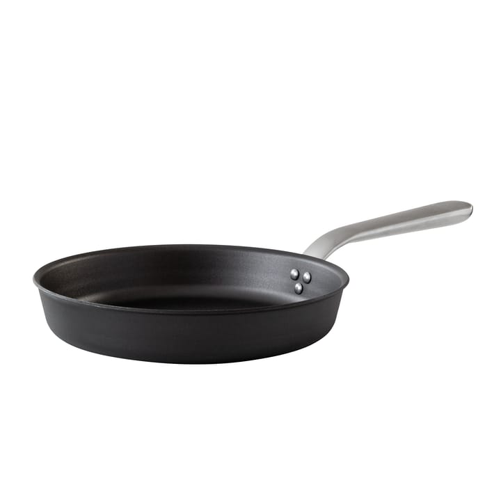 Kockums stekpanna kolstål ergonomiskt handtag, Ø28 cm Kockums Jernverk