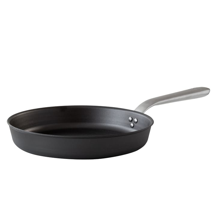 Kockums stekpanna kolstål ergonomiskt handtag, Ø30 cm Kockums Jernverk