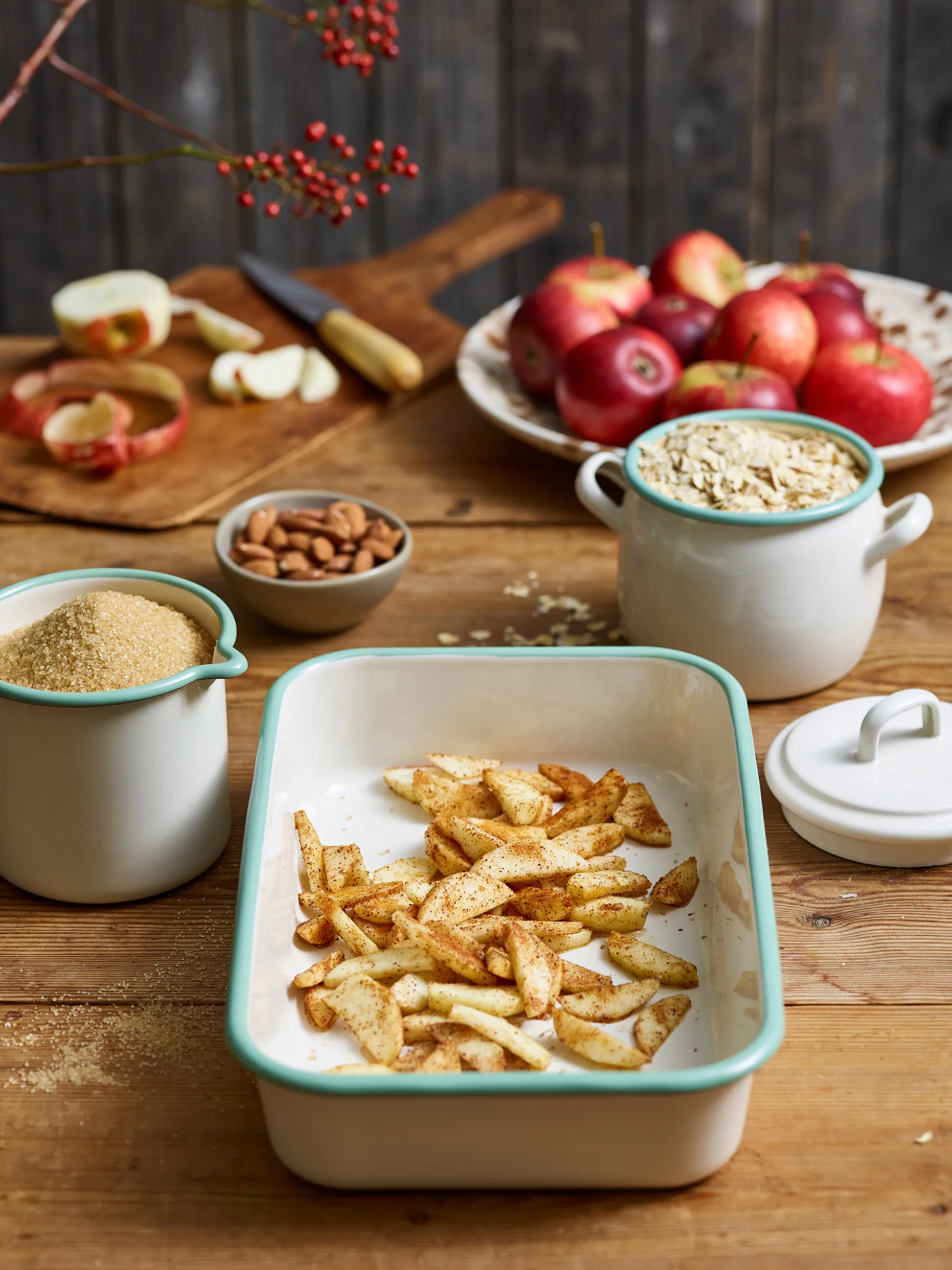 Kockums ugnsform, Cream lux-grön, 23x13,5 cm Kockums Jernverk