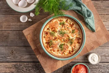 Kockums ugnsform - Cream lux-grön, rund, Ø28 cm - Kockums Jernverk