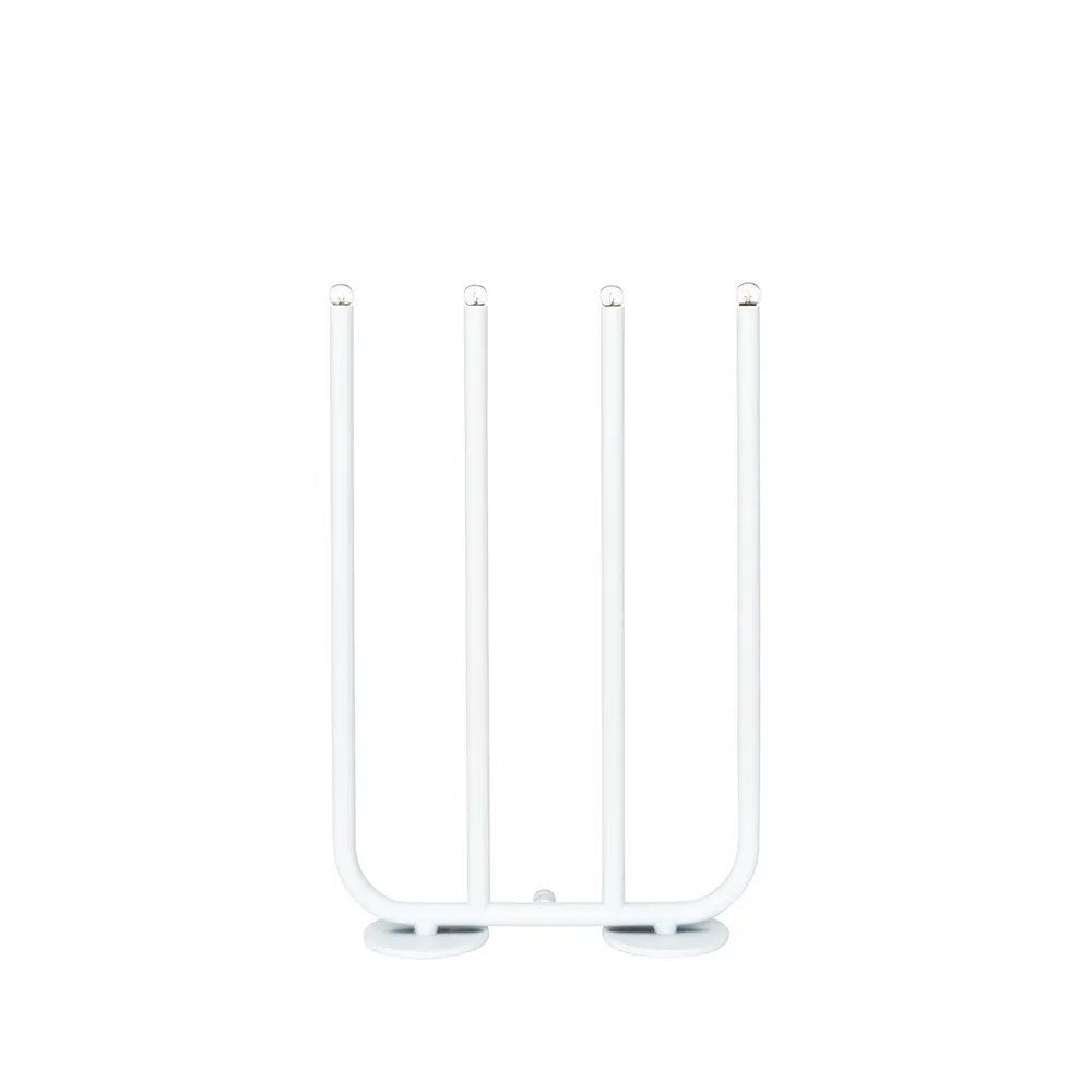 Konsthantverk December 4 ljusstake vit