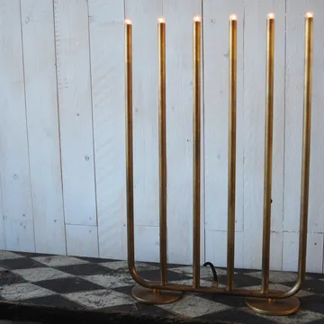 December 6 adventsljusstake - dis - Konsthantverk