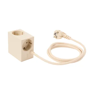 Cuboid grenuttag 2 m - Pearled Ivory - Kord